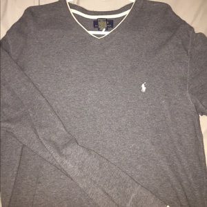 Polo long sleeve pullover